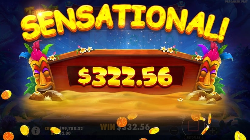 Tropical Tiki slot screen 5