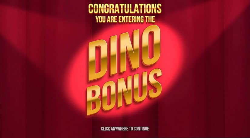Dinopolis slot screen 6