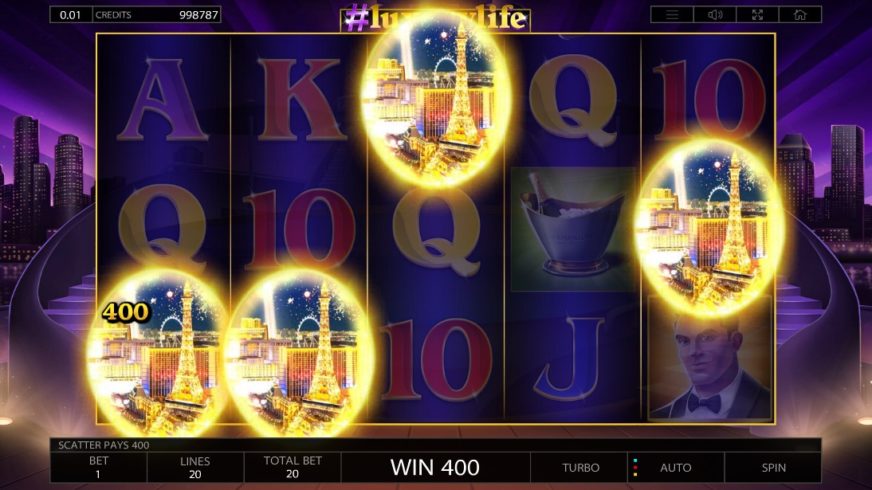 #Luxurylife slot screen 4