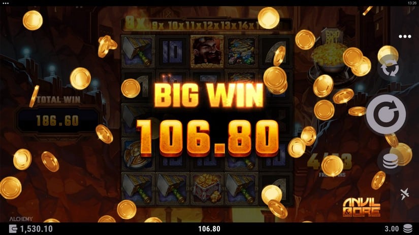 Anvil & Ore slot screen 5