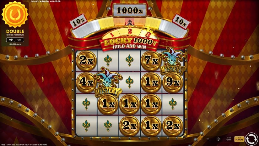 Lucky 1000 Hold & Win slot screen 4
