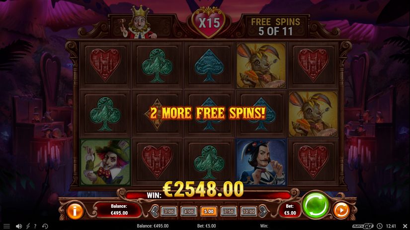 Court of Hearts slot screen 6