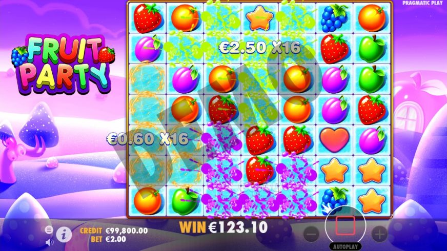 Fruit Party slot screen 5