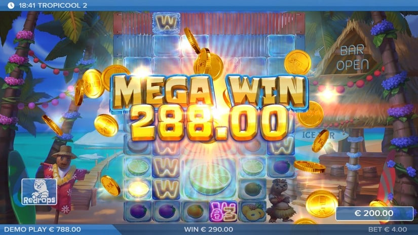 Tropicool 2 slot screen 7