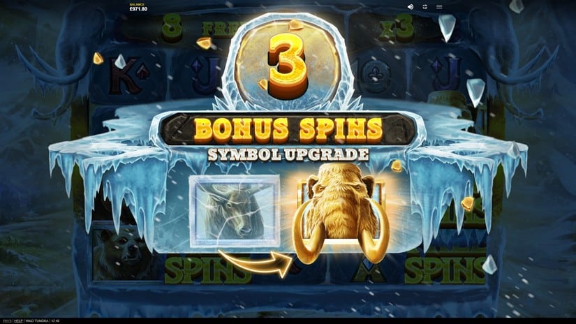 Wild Tundra slot screen 7