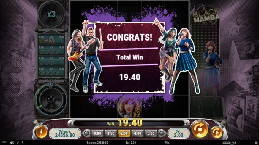 Black Mamba slot screen 4