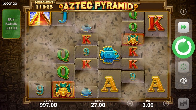 Aztec Pyramid Megaways slot screen 2