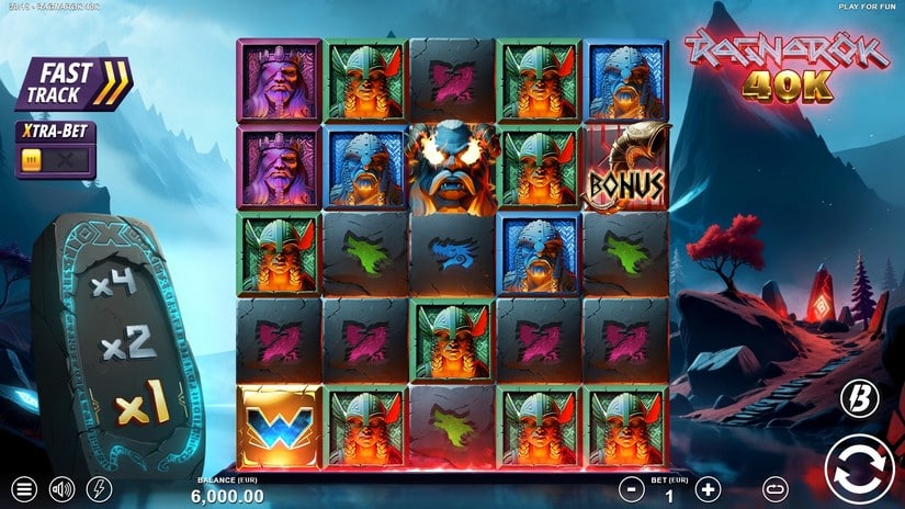 Ragnarok 40K slot screen 1