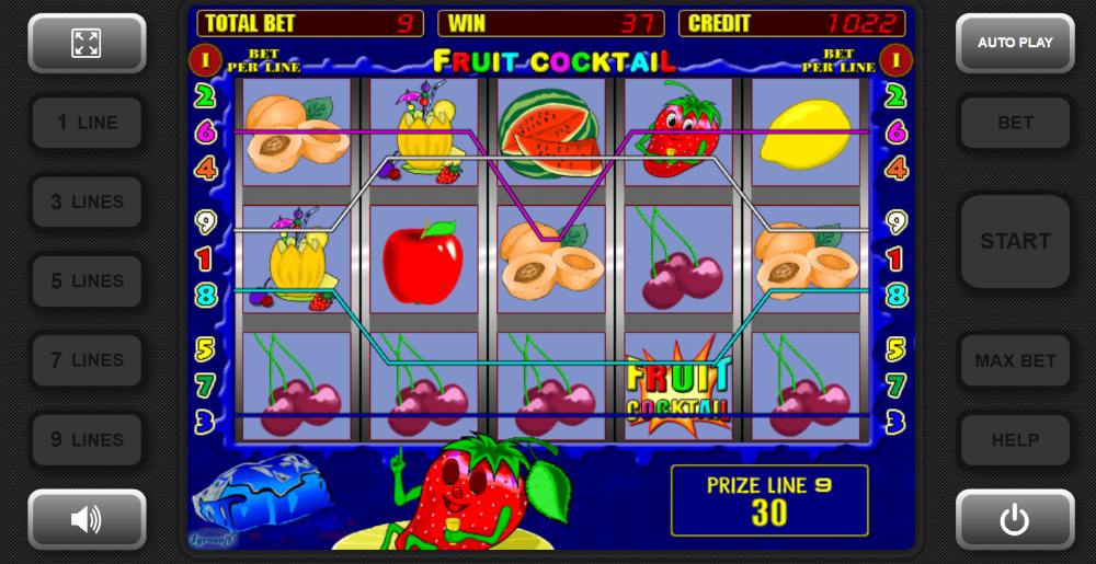 Fruit Cocktail free slot