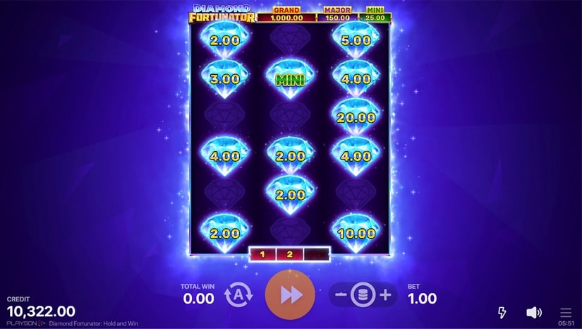 Diamond Fortunator: Hold and Win slot screen 6