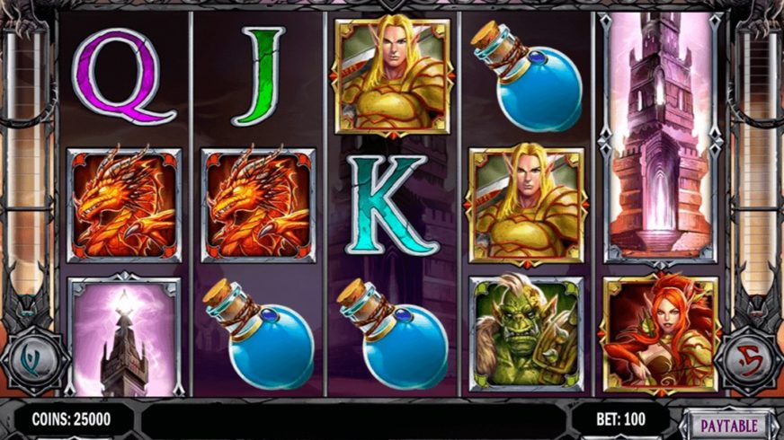 Tower Quest slot screen 3