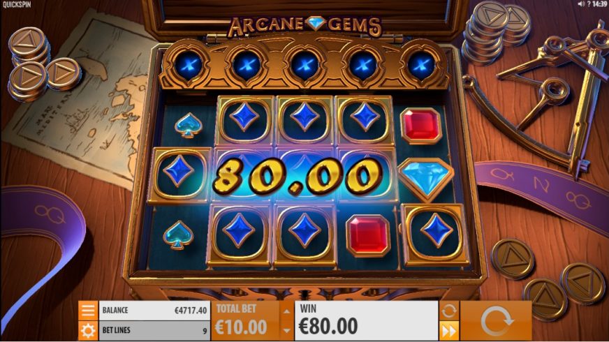 Arcane Gems slot screen 4