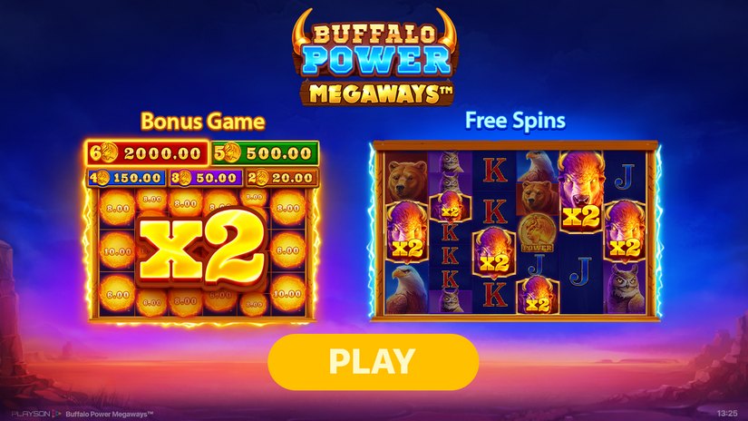 Buffalo Power: Megaways slot screen 1