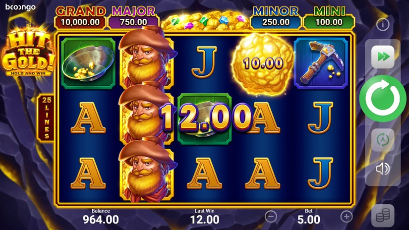 Hit The Gold slot screen 3