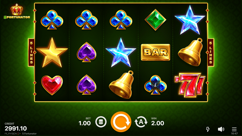 5 Fortunator slot screen 2