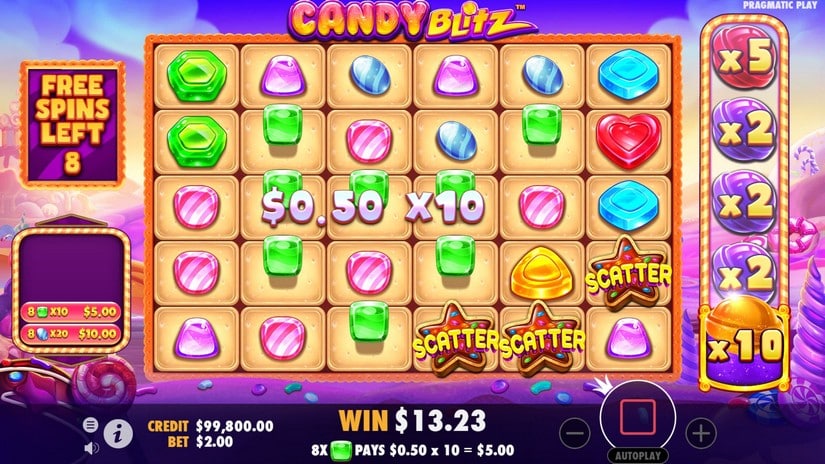 Candy Blitz slot screen 5