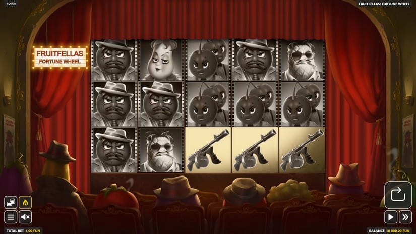 Fruitfellas Fortune Wheel slot screen 1