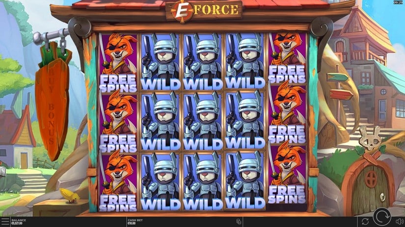 E-Force slot screen 2