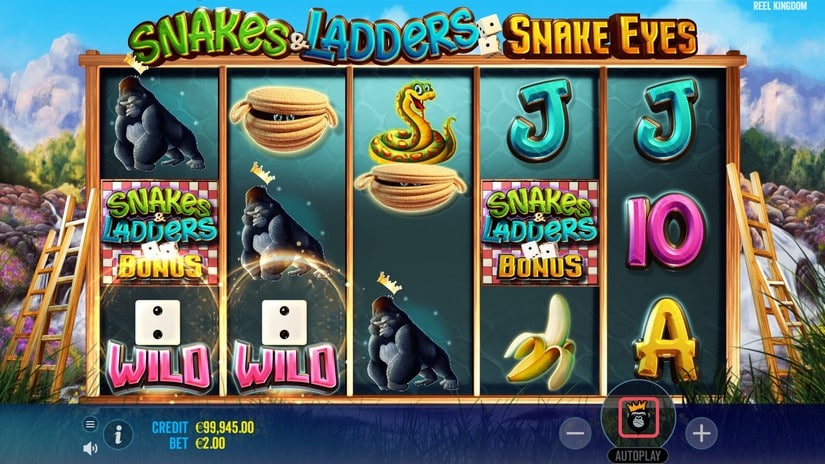 Snakes & Ladders Snake Eyes slot screen 3