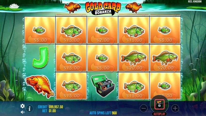 Gold Carp Bonanza slot screen 2