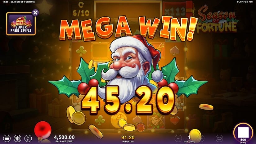 Season of Fortune slot screen 5