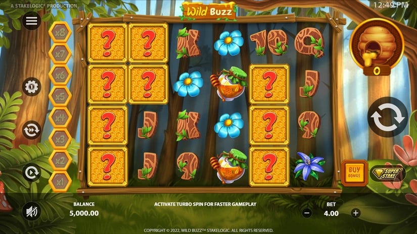 Wild Buzz slot screen 1