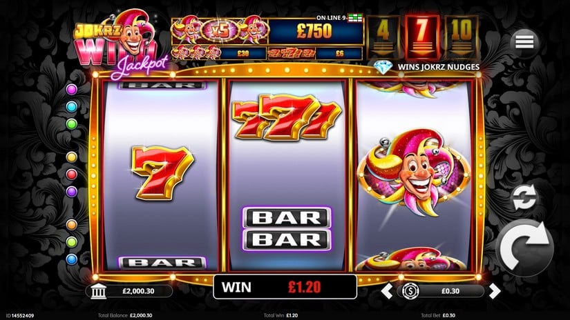 Jokrz Wild Jackpot slot screen 2
