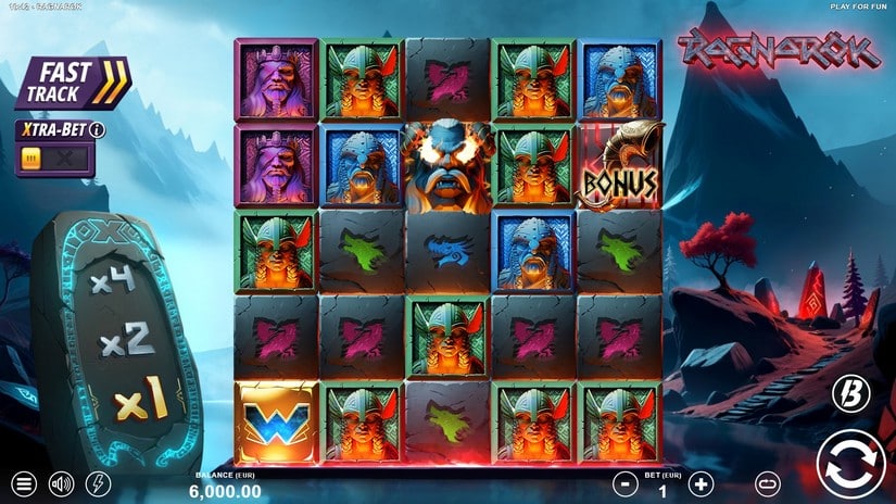 Ragnarok slot screen 1