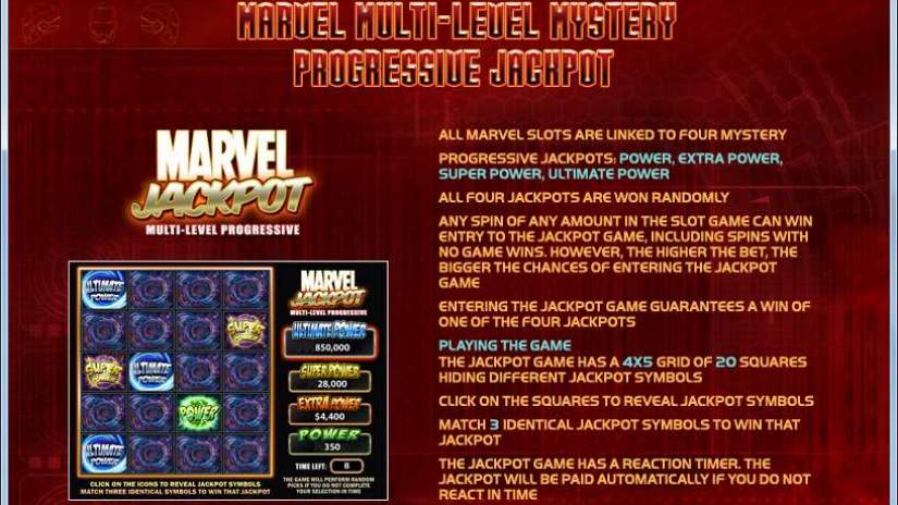Iron Man slot screen 3