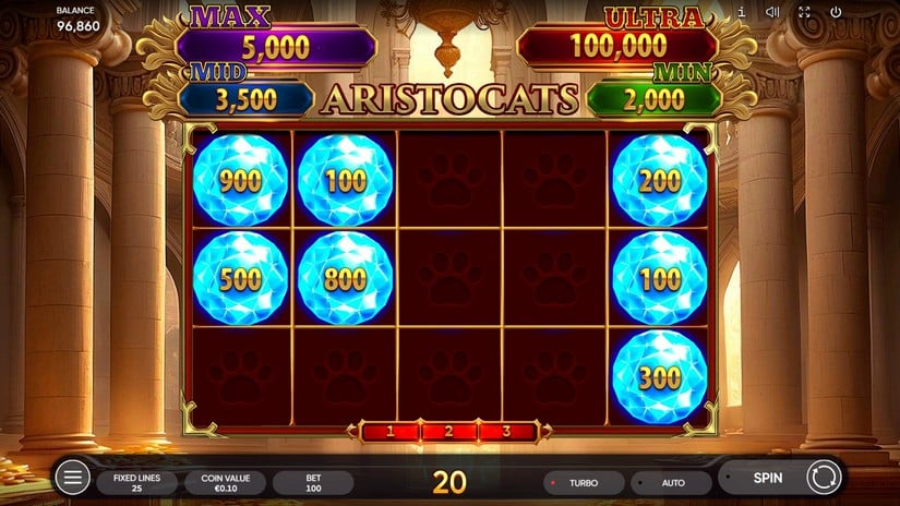 Aristocats slot screen 4