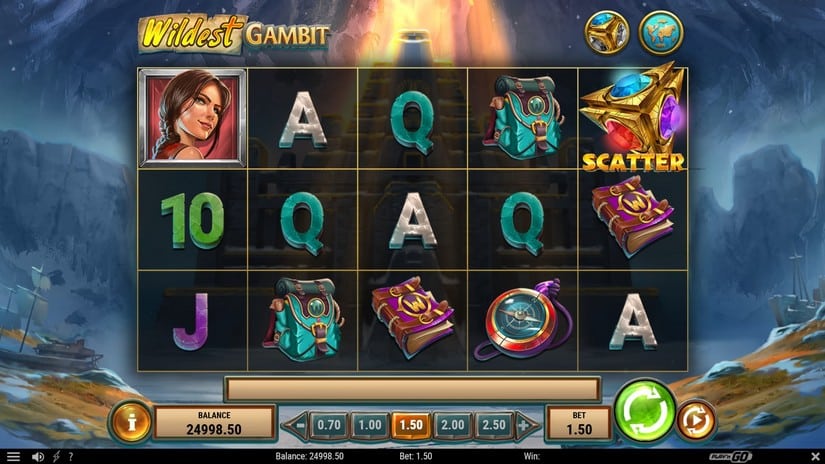 Wildest Gambit slot screen 1