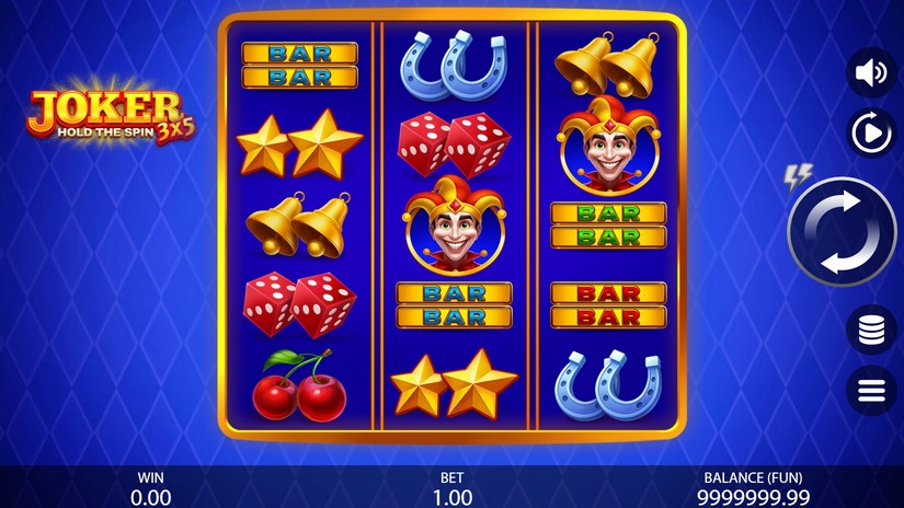 3×5 Joker: Hold The Spin slot screen 1