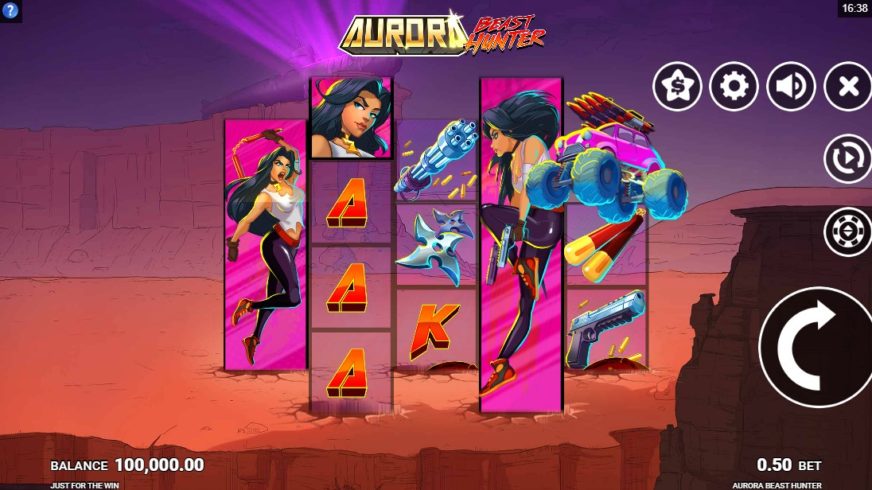 Aurora: Beast Hunter slot screen 1