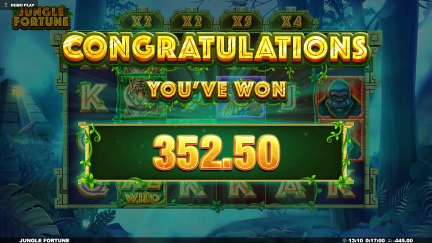 Jungle Fortune slot screen 4