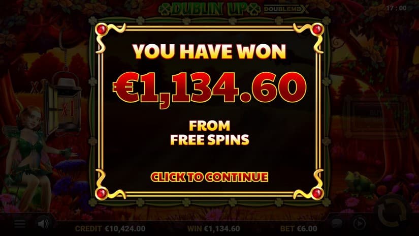 Dublin Up Doublemax slot screen 9