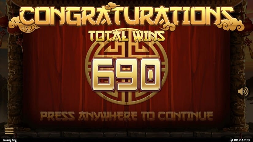 Monkey King slot screen 8