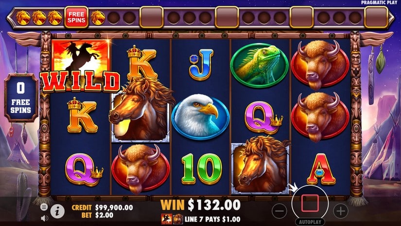 Mustang Trail slot screen 6