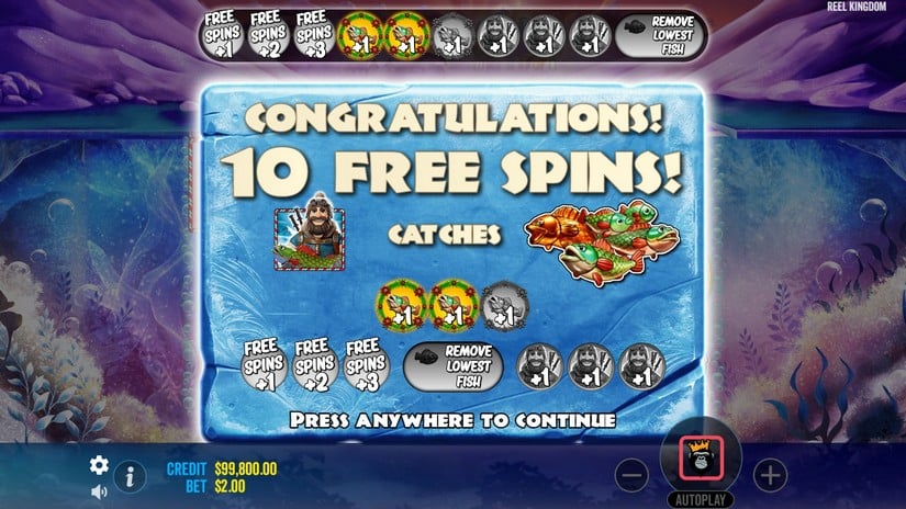 Big Bass Xmas Extreme slot screen 4