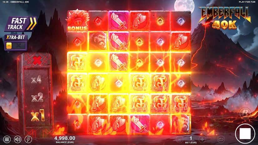 Emberfall 40K slot screen 2