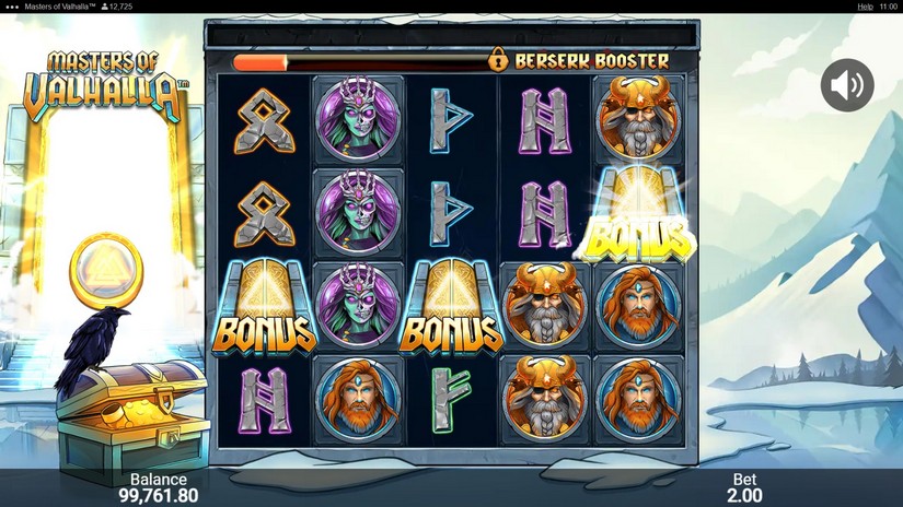 Masters Of Valhalla slot screen 3