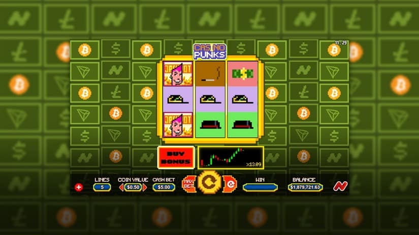 Casino Punks slot screen 1