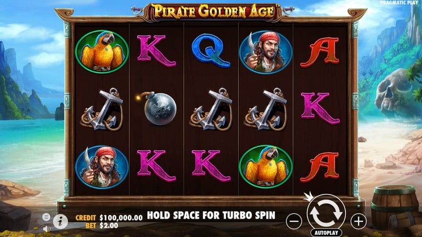 Pirate Golden Age slot screen 1