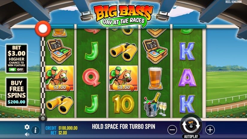 Big Bass Day at Races slot screen 1