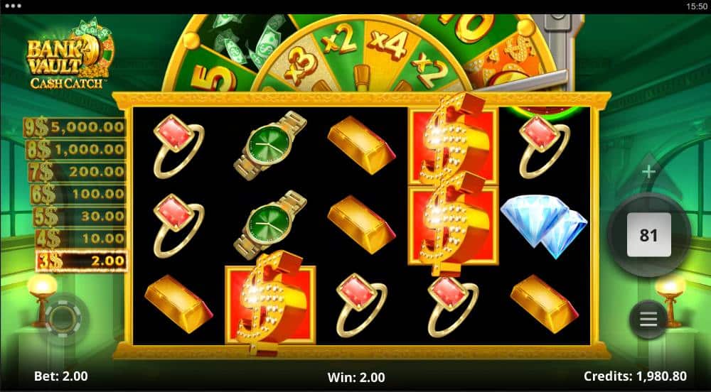 Bank Vault demo slot