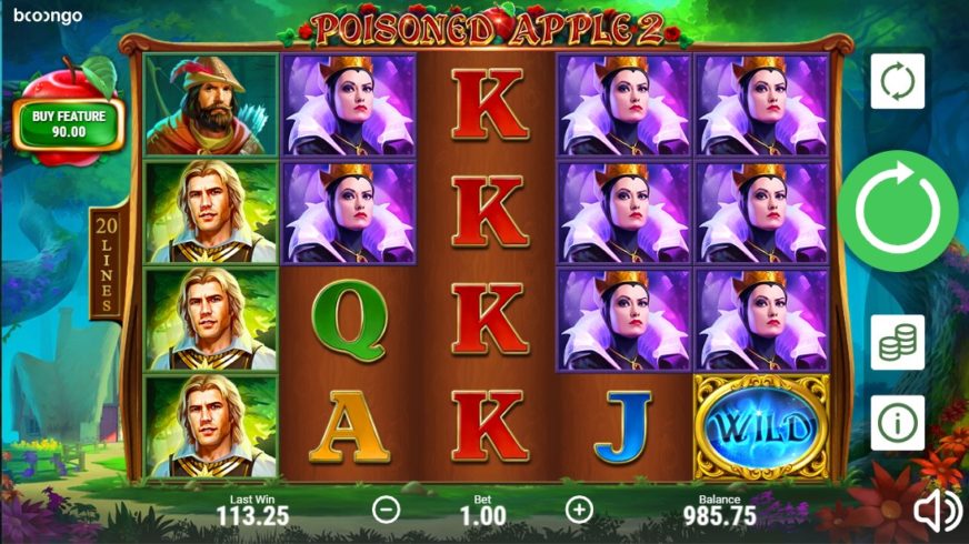 Poisoned Apple 2 slot screen 1