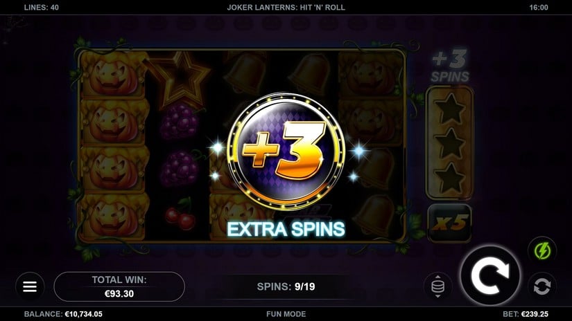 Joker Lanterns Hit’N’Roll slot screen 7