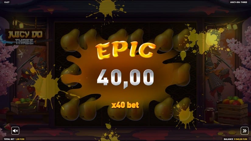 Juicy Do Three slot screen 5