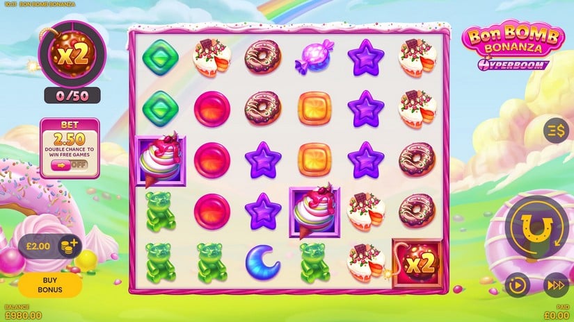 Bon Bomb Bonanza Hyperboom slot screen 1