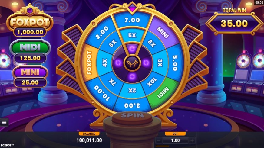 Foxpot slot screen 4