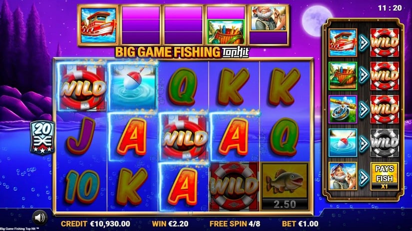Big Game Fishing TopHit slot screen 4